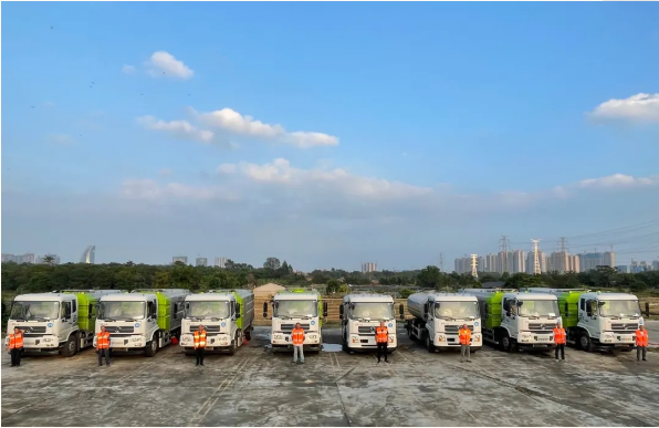 快！準！穩！盈峰速度保障高明環衛項目高效進場 —— 山水之間，最是高明