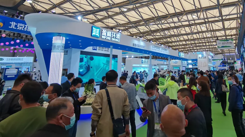 “峰”芒閃耀！盈峰環境攜新能源環衛裝備精彩亮相第22屆環博會